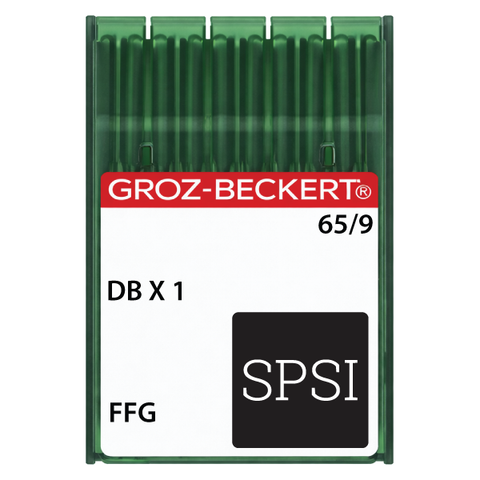 Groz-Beckert DBX1 65/9 FFG - Light Ball Point - Standard Eye 100ct Needles