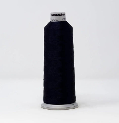 Madeira Polyneon 1555 Carbon Paper Embroidery Thread 5500 Yards