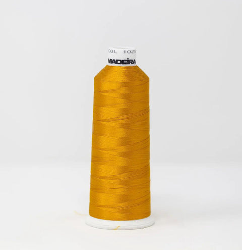 Madeira Rayon 1025 Millatary Gold Embroidery Thread 5500 Yards
