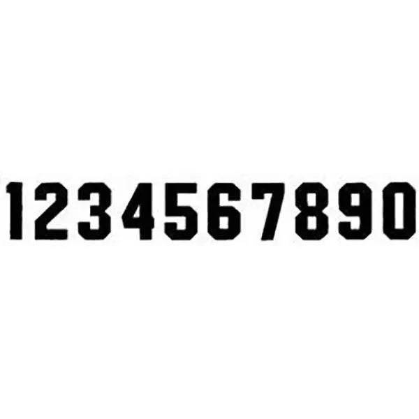 6" Regular Stencil #2         6002