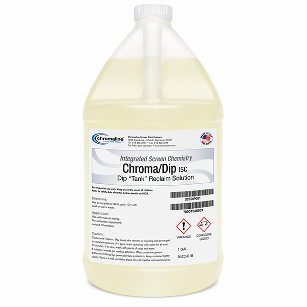 Chromaline Chroma Dip Reclaim Solution Concentrate - 1 Gallon