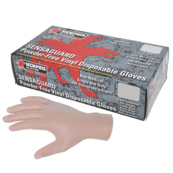 Vinyl Gloves MED - 100ct Box