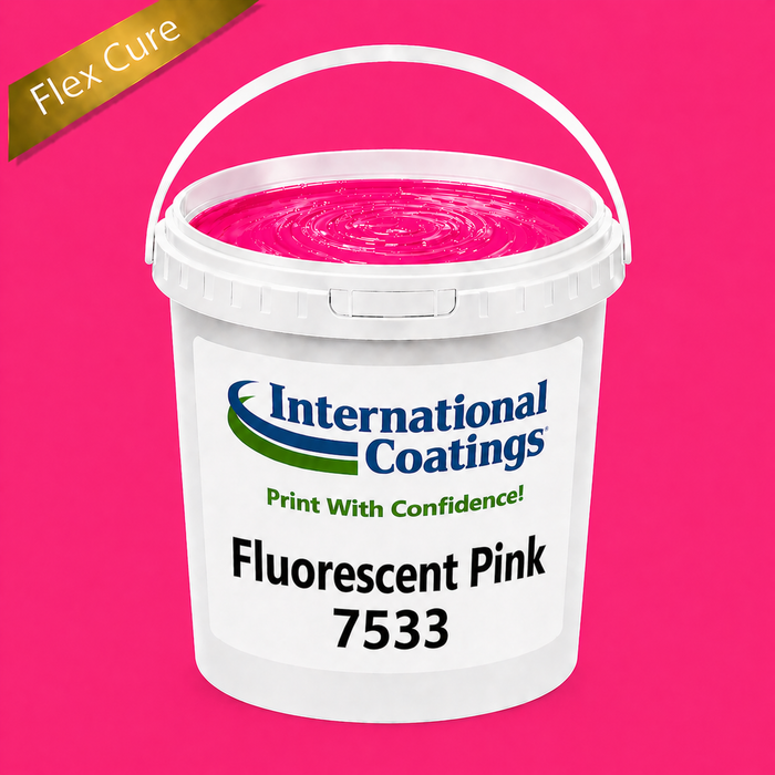 IC 7533 Fluorescent Pink UltraMix FlexCure - 1 Gallon