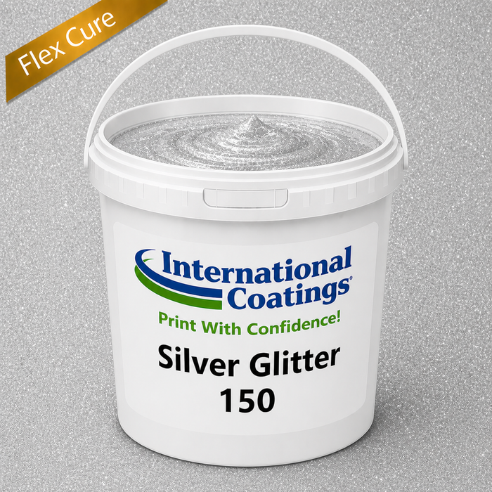 IC 150 Silver Glitter Specialty Plastisol - 1 Gallon