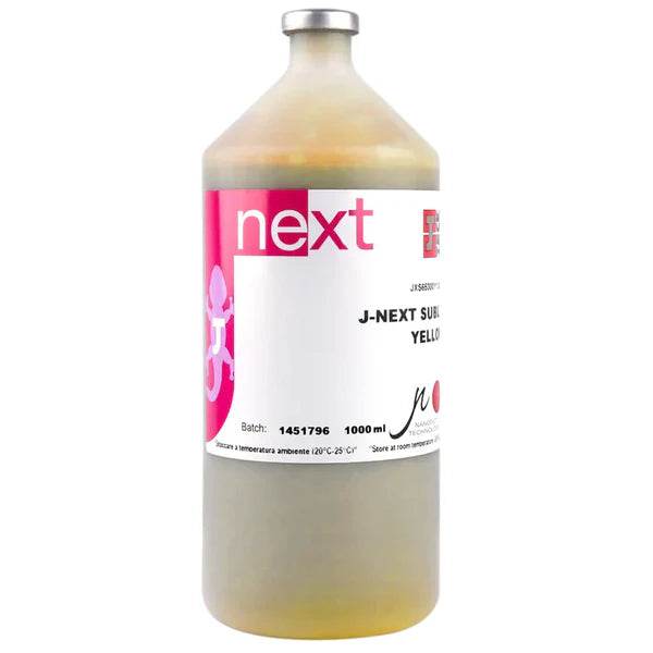 JTECK J-NEXT Subly Yellow JXS-65 Dye Sub Ink 1-Liter