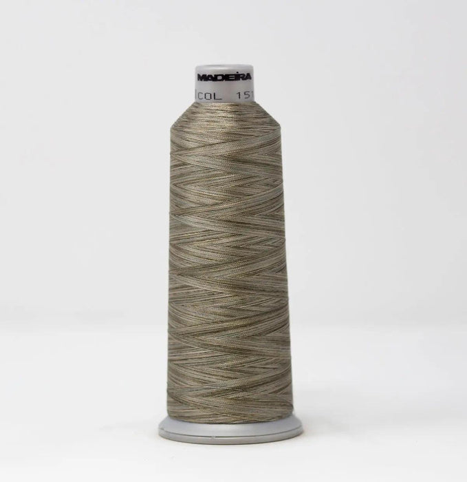 Madeira Polyneon 1512 Multi Gray Embroidery Thread 5500 Yards Madeira