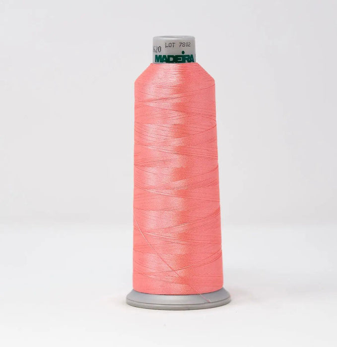 Madeira Polyneon 1620 Light Salmon Embroidery Thread 5500 Yards Madeira