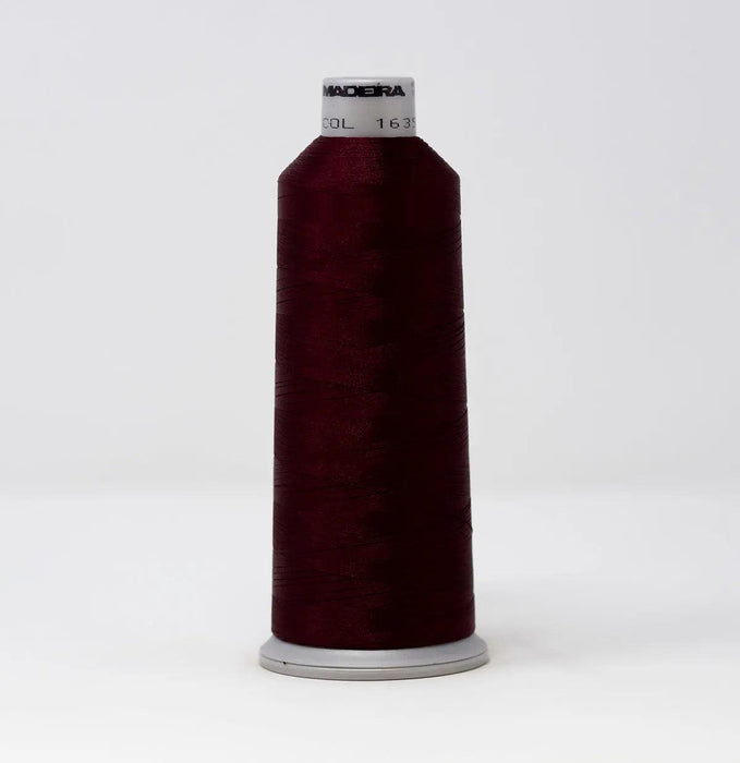 Madeira Polyneon 1635 Burgundy Embroidery Thread 5500 Yards