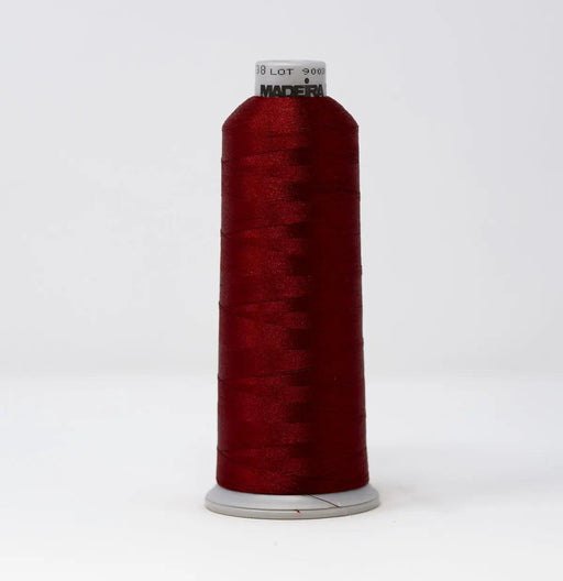 Madeira Polyneon 1638 Barn Red Embroidery Thread 5500 Yards Madeira