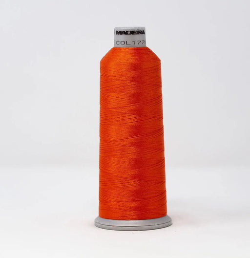 Madeira Polyneon 1778 Carrot Embroidery Thread 5500 Yards Madeira