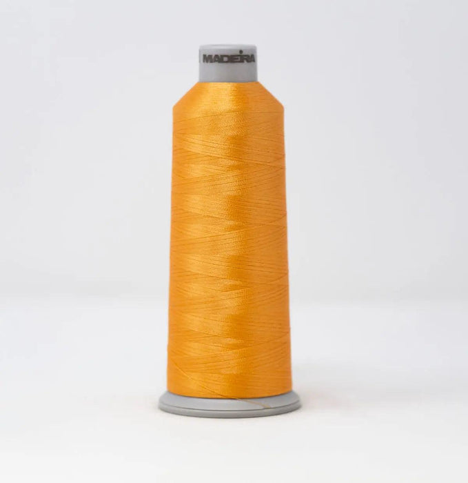 Madeira Polyneon 1870 Orange Sorbet Embroidery Thread 5500 Yards