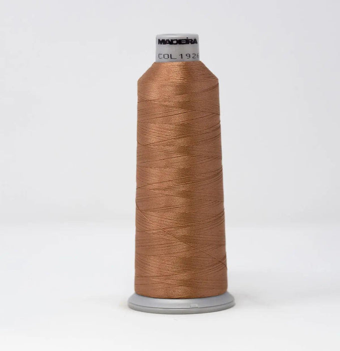 Madeira Polyneon 1926 Dark Champagne Embroidery Thread 5500 Yards