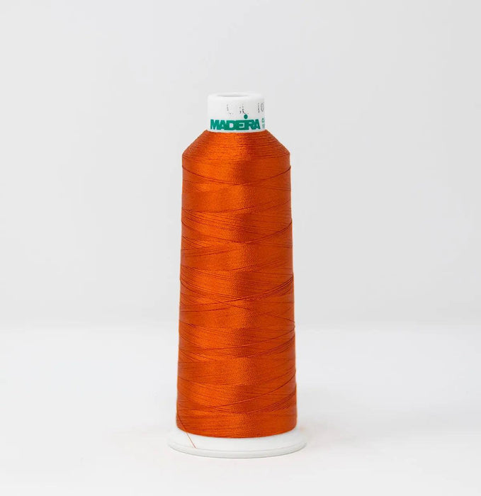 Madeira Rayon 1021 Rust Embroidery Thread 5500 Yards