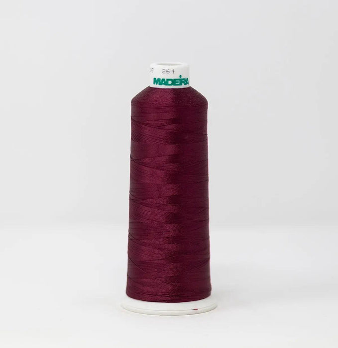 Madeira Rayon 1035 Burgundy Embroidery Thread 5500 Yards
