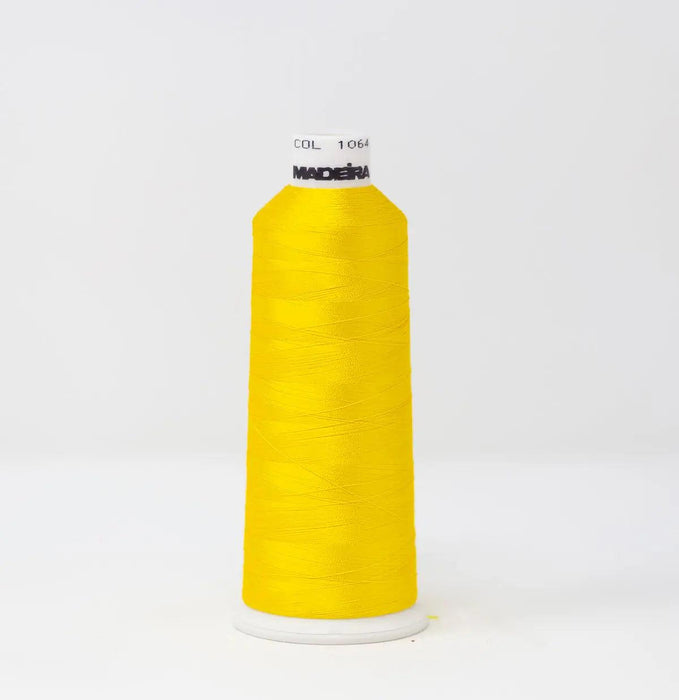 Madeira Rayon 1064 Goldenrod Embroidery Thread 5500 Yards