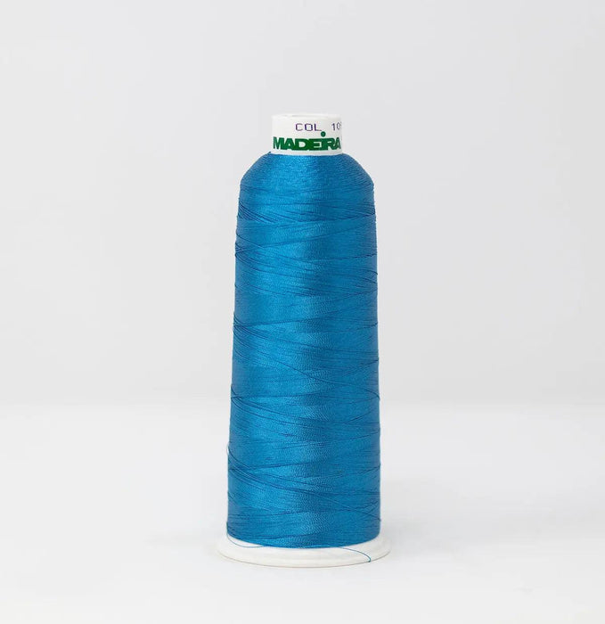 Madeira Rayon 1096 Cobalt Embroidery Thread 5500 Yards Madeira