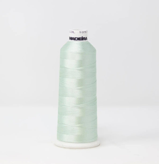 Madeira Rayon 1097 Honeydew Melon Embroidery Thread 5500 Yards