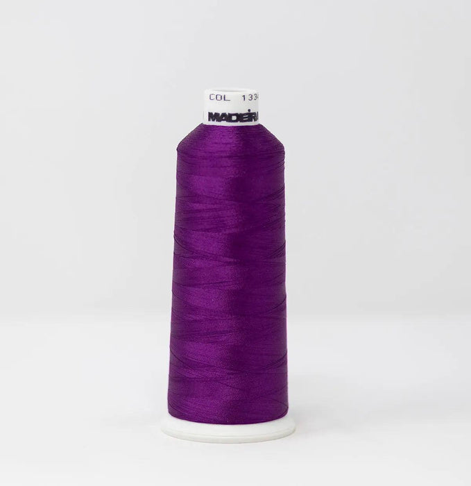 Madeira Rayon 1334 Purple Passion Embroidery Thread 5500 Yards