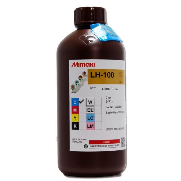 Mimaki LH-100 Cyan UV Curable Ink -1 Liter