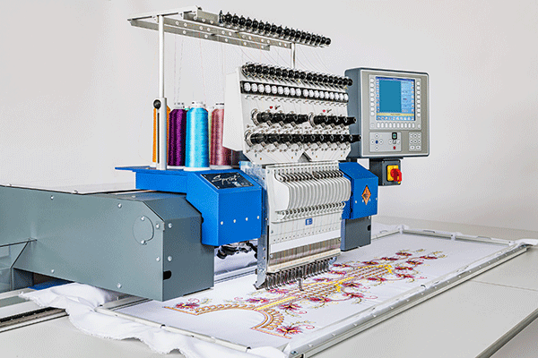 ZSK-Sprint 7XL 1-Head 18 Needle Embroidery Machine