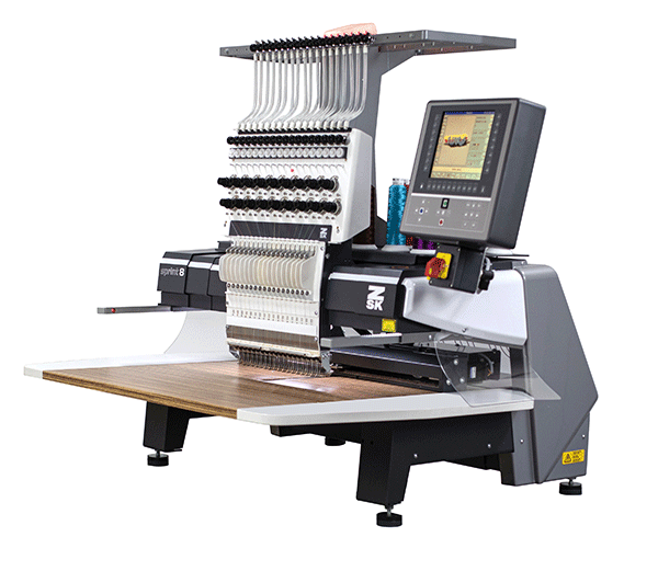 ZSK Sprint 8 1-Head 18-Needle Embroidery Machine