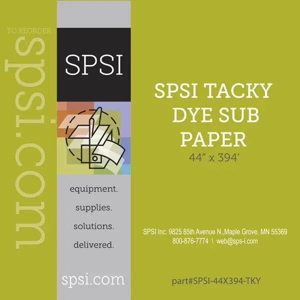*SPSI Tacky Dye Sub Paper 44" x 394' 100 Gram