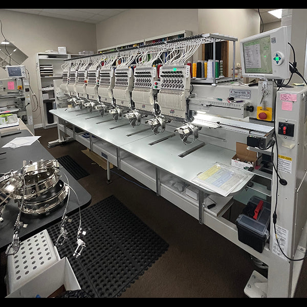 Used - Tajima - 8 head Embroidery Machine