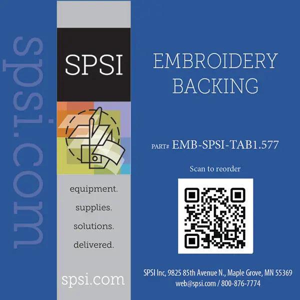 Embroidery Cap Tear-Away 2.5oz White 4" x 7" 500ct (#350)