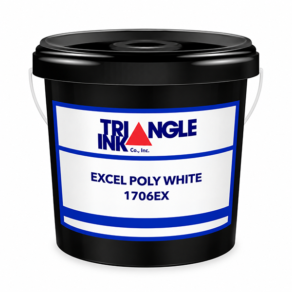 Triangle Ink 1706 Excel Poly White - 1 Gallon