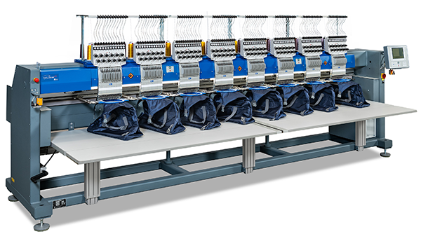 ZSK Racer 8S 8-Head 12 Needle Embroidery Machine