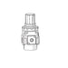 MHM Pressure Regulation Valve, G3/8 MHM